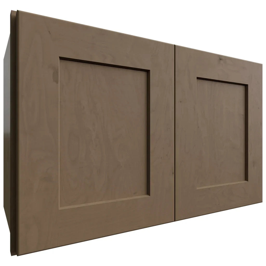 Fabuwood Allure Galaxy Mocha 24" W X 15" H X 12" D Double Door Wall Cabinet