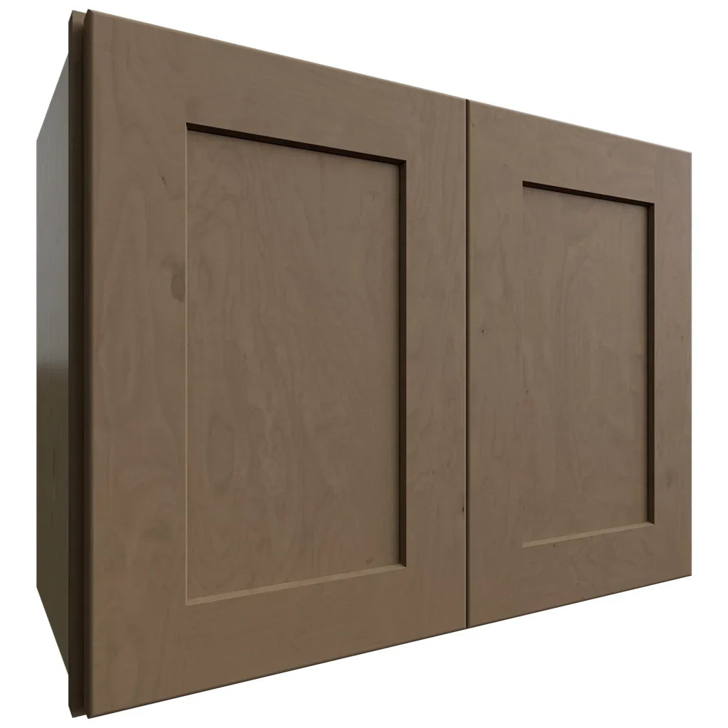 Fabuwood Allure Galaxy Mocha 24" W X 18" H X 12" D Double Door Wall Cabinet
