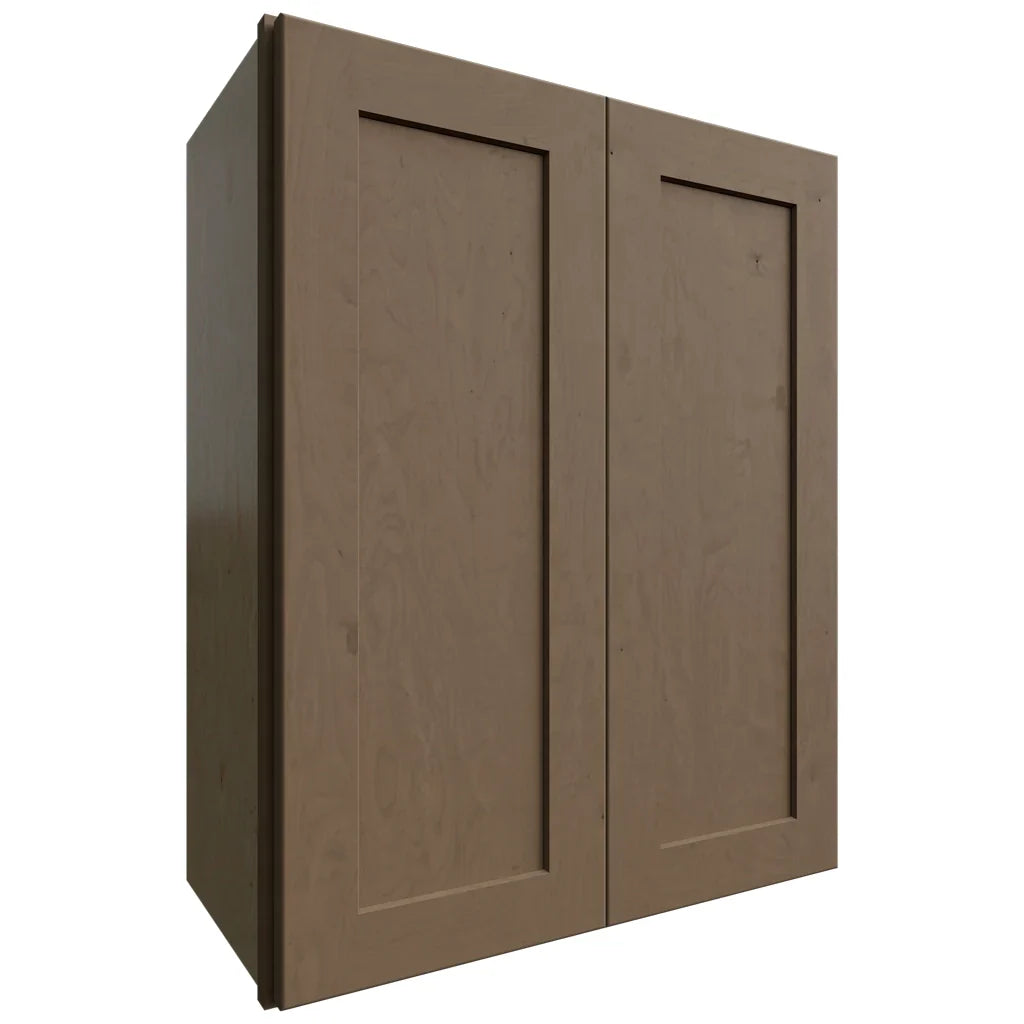 Fabuwood Allure Galaxy Mocha 24" W X 30" H X 12" D Double Door Wall Cabinet