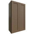 Fabuwood Allure Galaxy Mocha 24" W X 42" H X 12" D Double Door Wall Cabinet