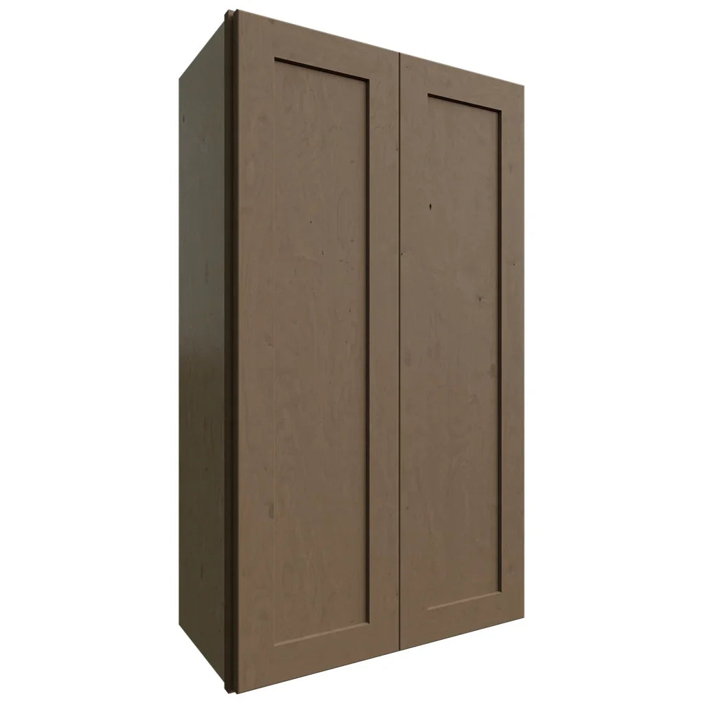 Fabuwood Allure Galaxy Mocha 24" W X 42" H X 12" D Double Door Wall Cabinet