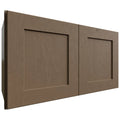 Fabuwood Allure Galaxy Mocha 27" W X 15" H X 12" D Double Door Wall Cabinet