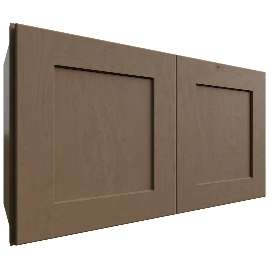 Fabuwood Allure Galaxy Mocha 27" W X 15" H X 12" D Double Door Wall Cabinet