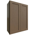 Fabuwood Allure Galaxy Mocha 27" W X 36" H X 12" D Double Door Wall Cabinet