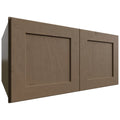 Fabuwood Allure Galaxy Mocha 30" W X 15" H X 24" D Double Door Wall Cabinet