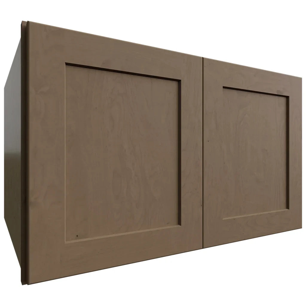 Fabuwood Allure Galaxy Mocha 30" W X 18" H X 24" D Double Door Wall Cabinet