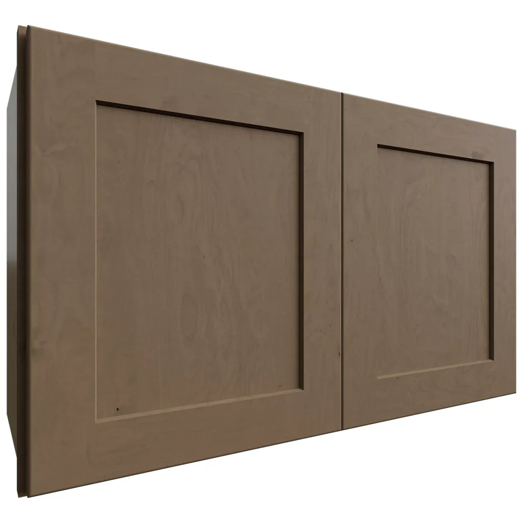 Fabuwood Allure Galaxy Mocha 30" W X 18" H X 12" D Double Door Wall Cabinet