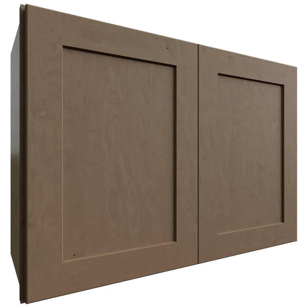 Fabuwood Allure Galaxy Mocha 30" W X 21" H X 12" D Double Door Wall Cabinet