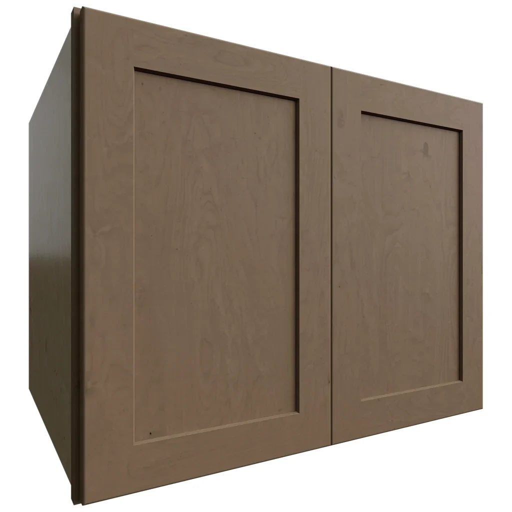 Fabuwood Allure Galaxy Mocha 30" W X 24" H X 24" D Double Door Wall Cabinet