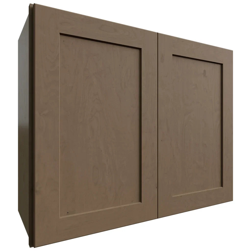 Fabuwood Allure Galaxy Mocha 30" W X 24" H X 12" D Double Door Wall Cabinet