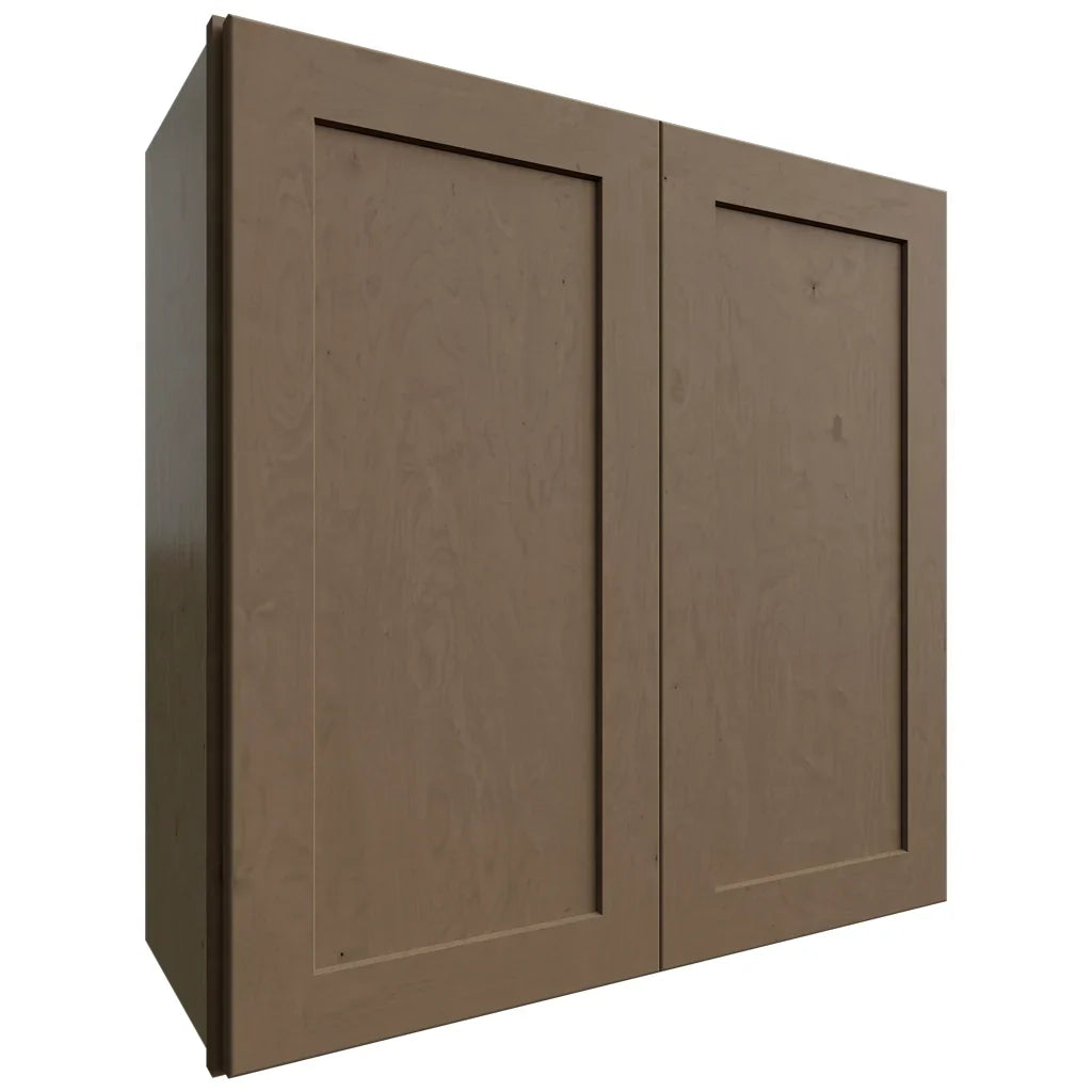 Fabuwood Allure Galaxy Mocha 30" W X 30" H X 12" D Double Door Wall Cabinet