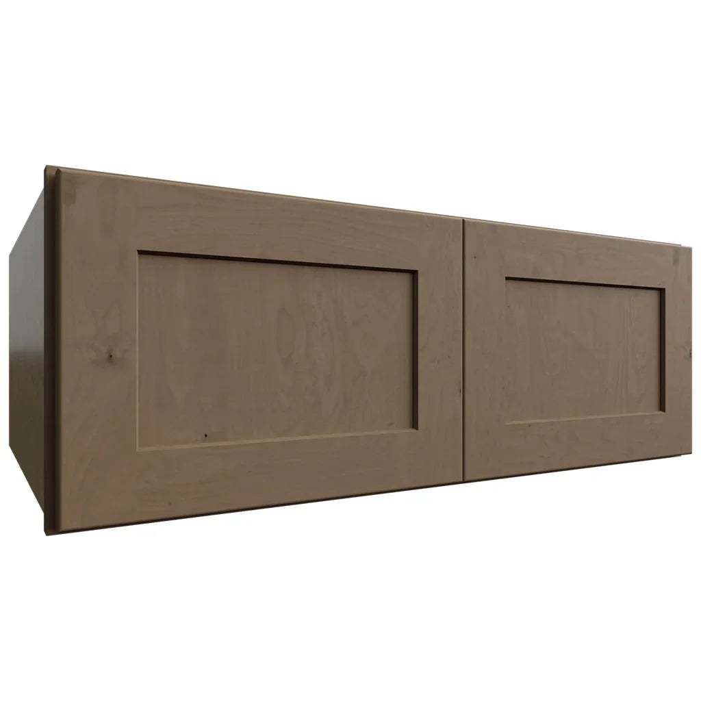 Fabuwood Allure Galaxy Mocha 33" W X 12" H X 24" D Double Door Wall Cabinet