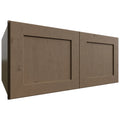 Fabuwood Allure Galaxy Mocha 33" W X 15" H X 24" D Double Door Wall Cabinet
