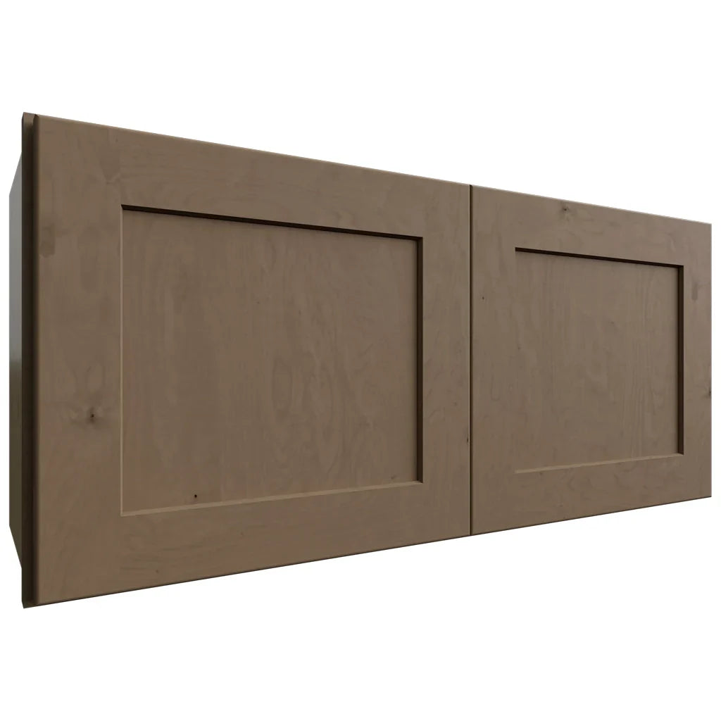 Fabuwood Allure Galaxy Mocha 33" W X 15" H X 12" D Double Door Wall Cabinet