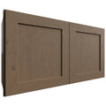 Fabuwood Allure Galaxy Mocha 33" W X 18" H X 12" D Double Door Wall Cabinet