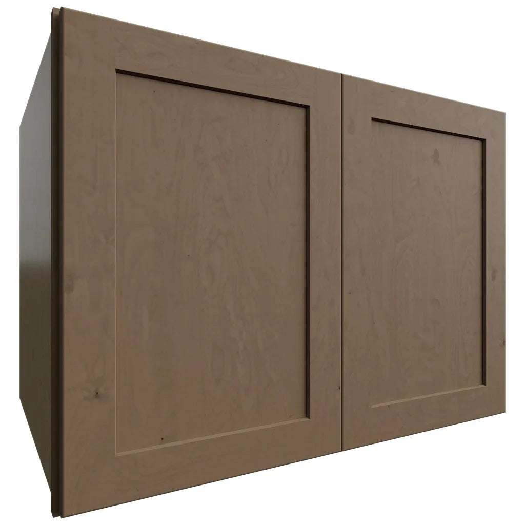 Fabuwood Allure Galaxy Mocha 33" W X 24" H X 24" D Double Door Wall Cabinet