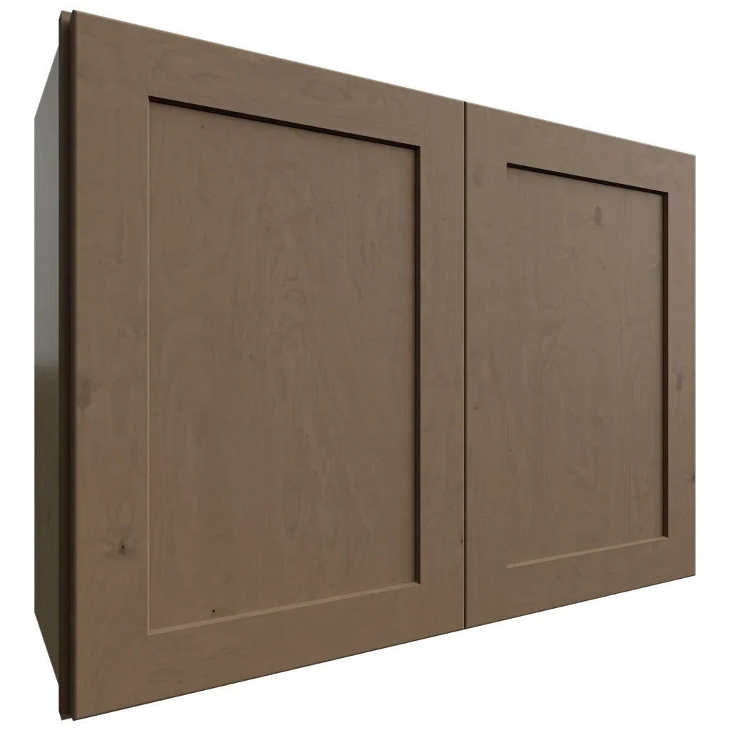 Fabuwood Allure Galaxy Mocha 33" W X 24" H X 12" D Double Door Wall Cabinet