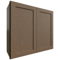 Fabuwood Allure Galaxy Mocha 33" W X 30" H X 12" D Double Door Wall Cabinet