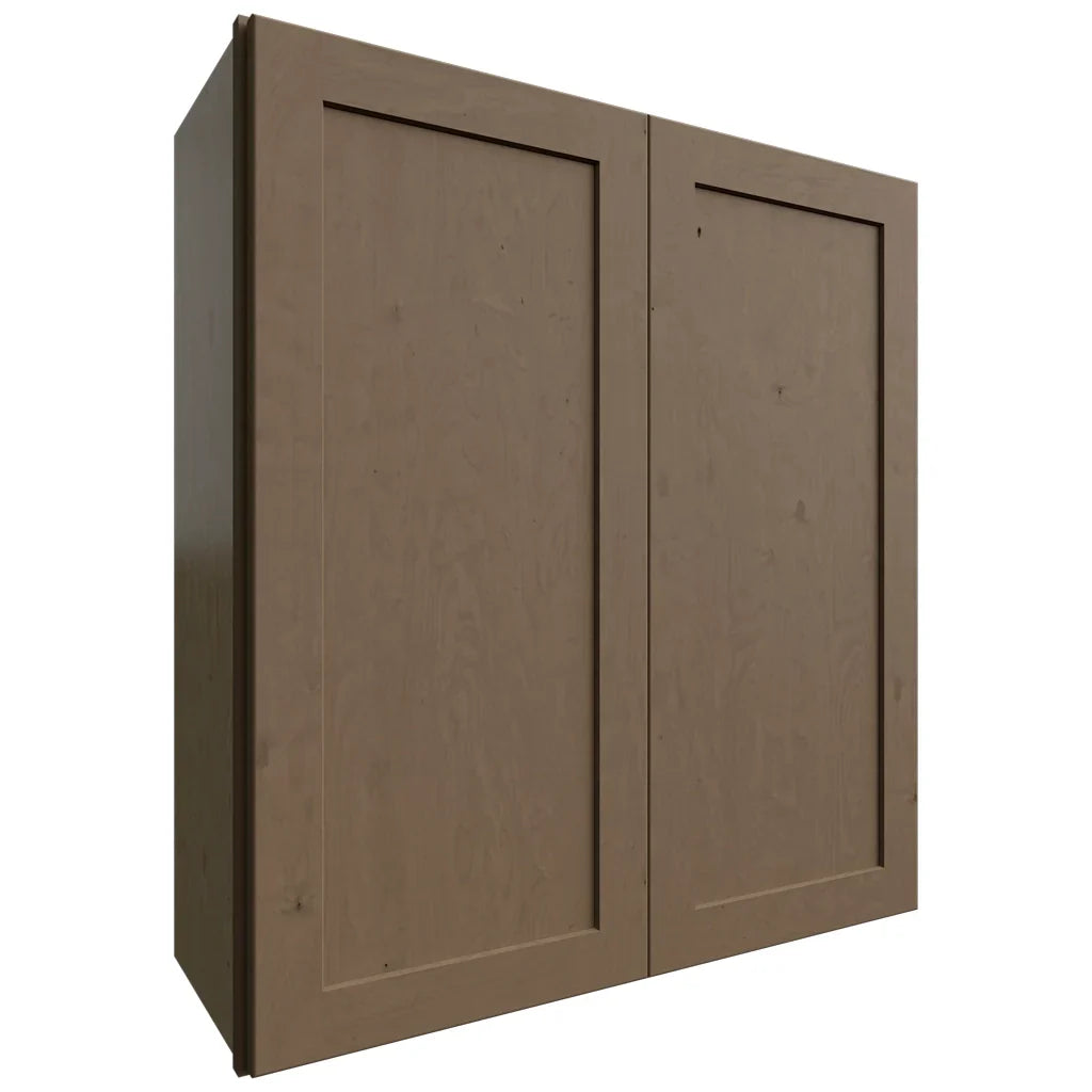 Fabuwood Allure Galaxy Mocha 33" W X 36" H X 12" D Double Door Wall Cabinet