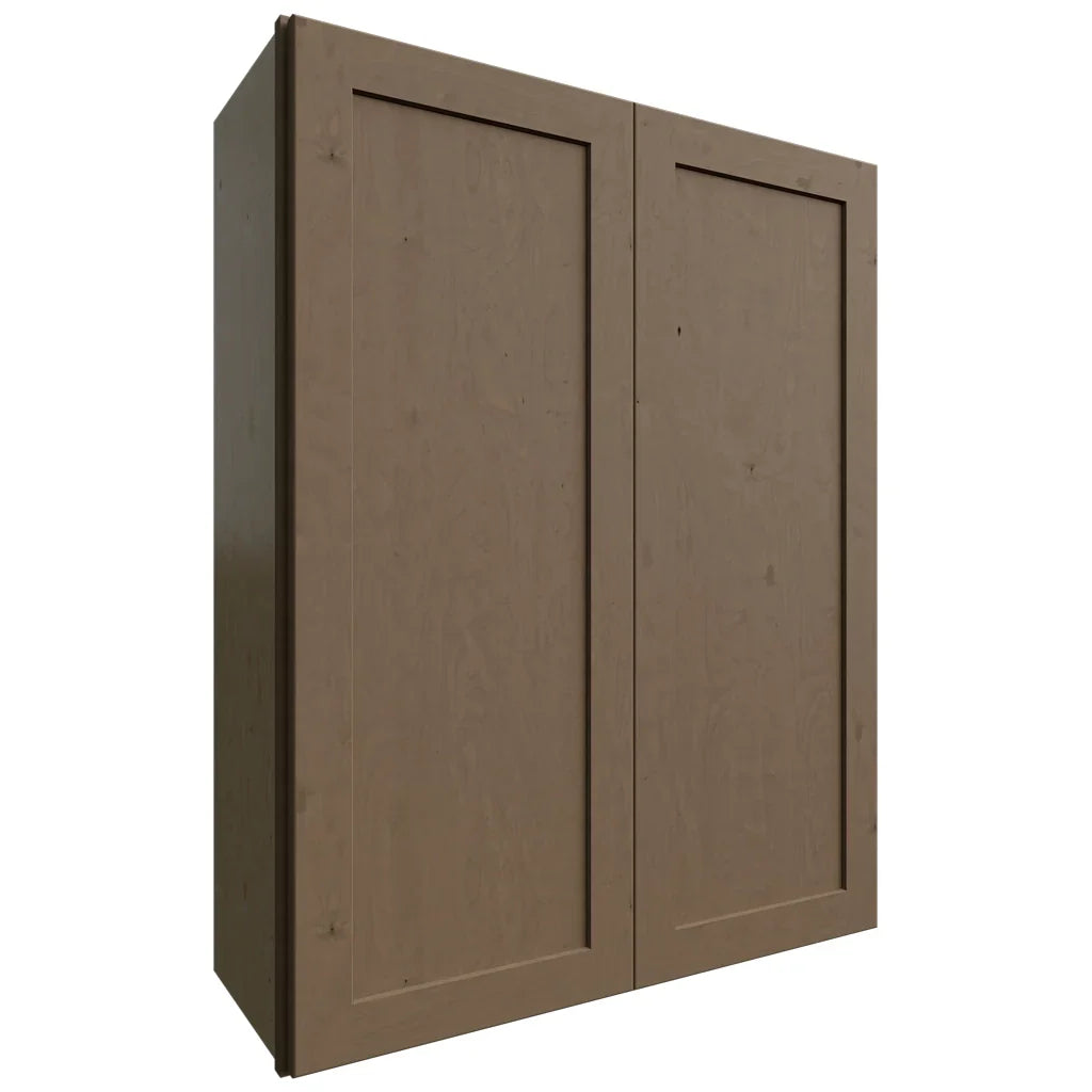 Fabuwood Allure Galaxy Mocha 33" W X 42" H X 12" D Double Door Wall Cabinet