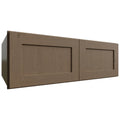 Fabuwood Allure Galaxy Mocha 36" W X 12" H X 24" D Double Door Wall Cabinet