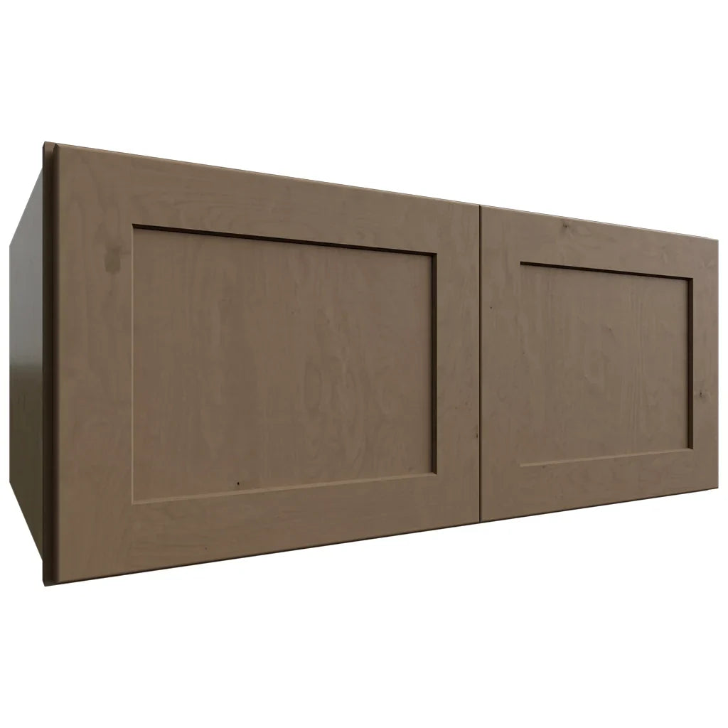 Fabuwood Allure Galaxy Mocha 36" W X 15" H X 24" D Double Door Wall Cabinet