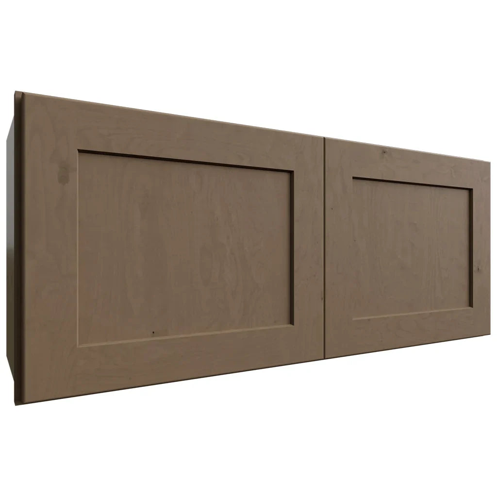 Fabuwood Allure Galaxy Mocha 36" W X 15" H X 12" D Double Door Wall Cabinet