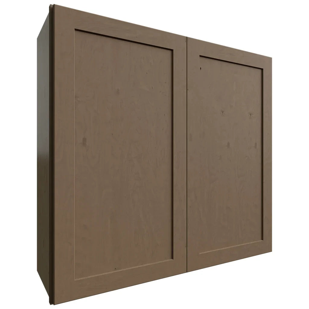 Fabuwood Allure Galaxy Mocha 39" W X 36" H X 12" D Double Door Wall Cabinet
