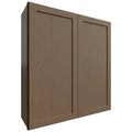 Fabuwood Allure Galaxy Mocha 39" W X 42" H X 12" D Double Door Wall Cabinet