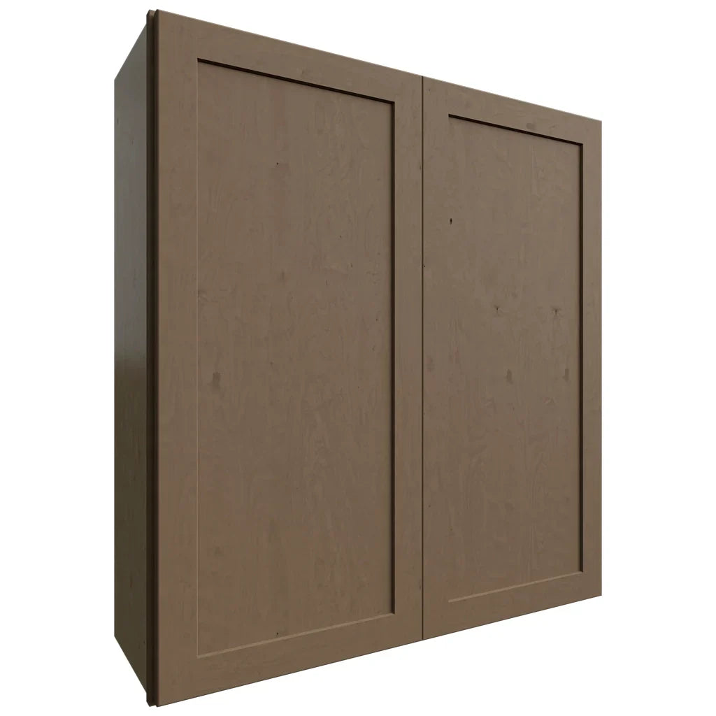 Fabuwood Allure Galaxy Mocha 39" W X 42" H X 12" D Double Door Wall Cabinet