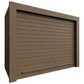 Fabuwood Allure Galaxy Mocha 24" W X 18" H X 12" D Wall Appliance Garage Cabinet