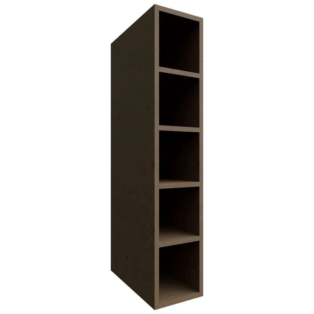 Fabuwood Allure Echo Mocha 06" W X 30" H X 12" D Wall Wine Cube