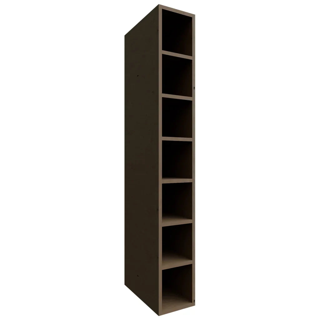 Fabuwood Allure Galaxy Mocha 06" W X 42" H X 12" D Wall Wine Cube