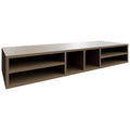 Fabuwood Allure Galaxy Mocha 36" W X 06" H X 12" D Wine Organiser Cabinet