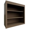 Fabuwood Allure Galaxy Mocha 30" W X 30" H X 12" D Wall Open Shelf Cabinet