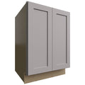 Fabuwood Allure Galaxy Nickel 24" W X 34 1/2" H X 24" D Full Height Double Door Base Cabinet