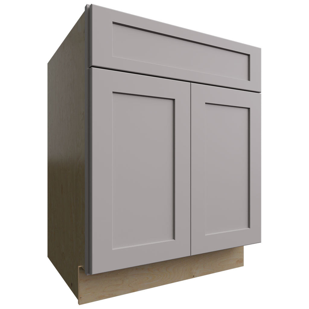 Fabuwood Allure Galaxy Nickel 27" W X 34 1/2" H X 24" D Double Door Base Cabinet