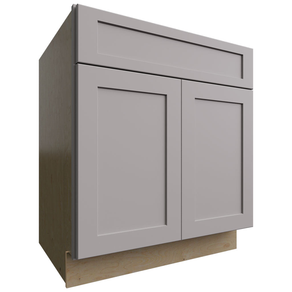 Fabuwood Allure Galaxy Nickel 30" W X 34 1/2" H X 24" D Double Door Base Cabinet