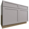 Fabuwood Allure Galaxy Nickel 48" W X 34 1/2" H X 24" D Double Doors/Double Drawers Base Cabinet