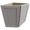 Fabuwood Allure Galaxy Nickel 24" W X 34 1/2" H X 24" D Base Return Angle Cabinet