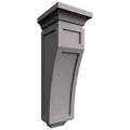 Fabuwood Allure Galaxy Nickel 5 1/4" W X 12 1/2" H X 4 1/2" D Wall Corbels