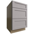Fabuwood Allure Galaxy Nickel 21" W X 34 1/2" H X 24" D 3 Drawer Base Cabinet