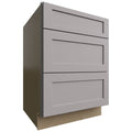 Fabuwood Allure Galaxy Nickel 24" W X 34 1/2" H X 24" D 3 Drawer Base Cabinet