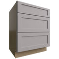 Fabuwood Allure Galaxy Nickel 27" W X 34 1/2" H X 24" D 3 Drawer Base Cabinet
