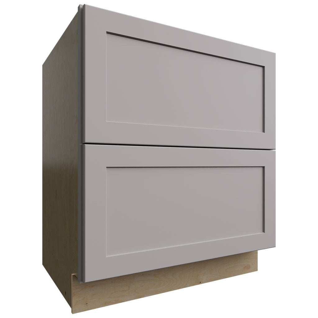 Fabuwood Allure Galaxy Nickel 30" W X 34 1/2" H X 24" D 2 Drawer Base Cabinet
