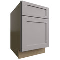 Fabuwood Allure Galaxy Nickel 18" W X 28 1/2" H X 21" D File Drawer Base Cabinet
