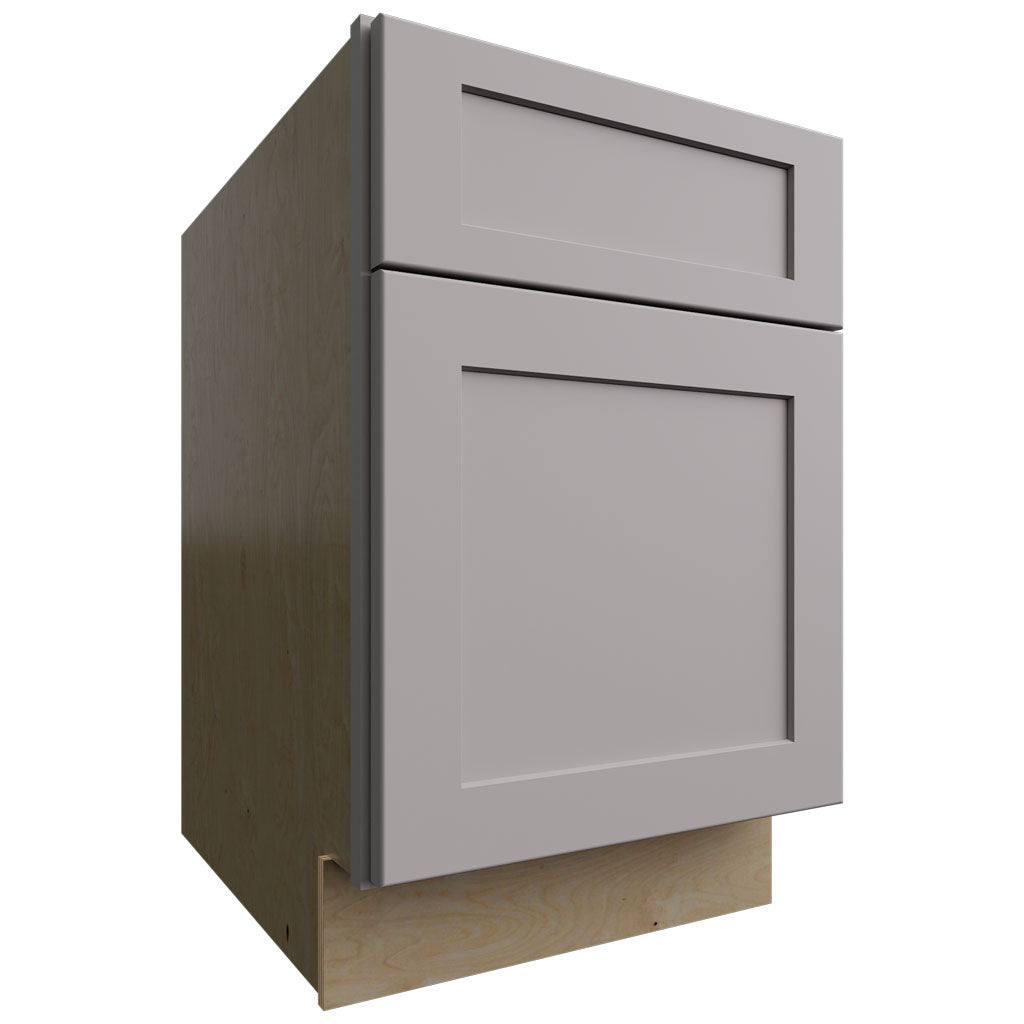 Fabuwood Allure Galaxy Nickel 18" W X 28 1/2" H X 21" D File Drawer Base Cabinet