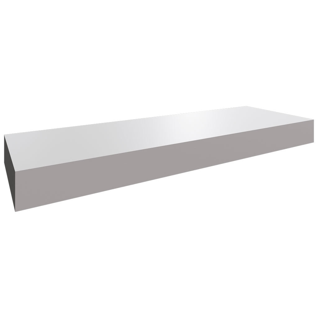 Fabuwood Allure Fusion Nickel 30" W X 2 1/2" H X 10" D Floating Shelf