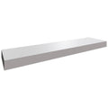 Fabuwood Allure Galaxy Nickel 42" W X 2 1/2" H X 10" D Floating Shelf