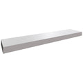 Fabuwood Allure Galaxy Nickel 48" W X 2 1/2" H X 10" D Floating Shelf